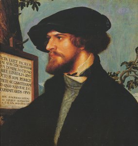 Bonifacius Amerbach的肖像 作者 汉斯·霍尔拜因